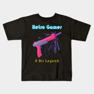 Retro Gamer Logo 27 Kids T-Shirt